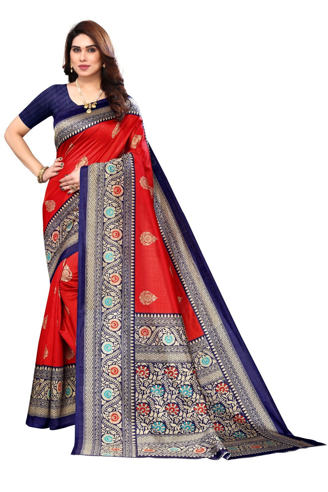 Printed Art Silk 15 Occasion Wear Wholesale Designer Sarees Catalog
